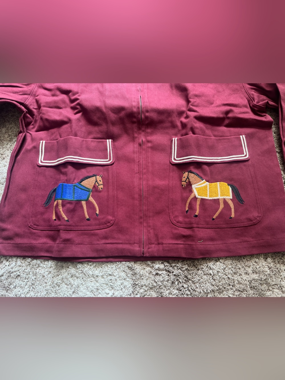 FOUND
Oxblood Horse Equine Jacket - Picture 5 of 6